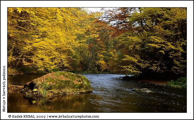 Metuje v barv�ch podzimu | The Metuje River in autumn colours | Fluss Mettau in Herbstfarben