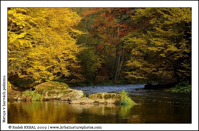 Metuje v barv�ch podzimu | The Metuje River in autumn colours | Fluss Mettau in Herbstfarben